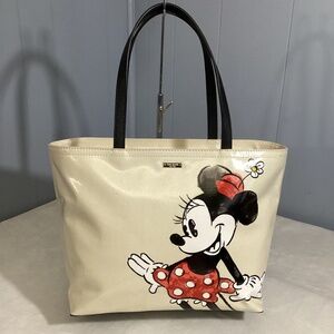 Kate Spade Storybook Disney Collab Minnie Mouse Tote